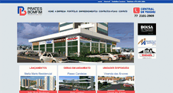 Desktop Screenshot of pratesbomfim.com.br